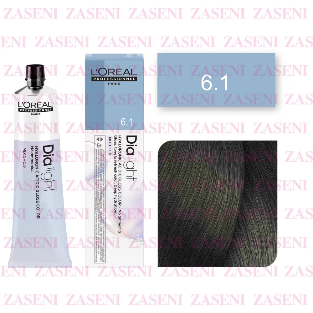 Tinte Dia Light N° 6.1 Rubio Oscuro Ceniza 60ml