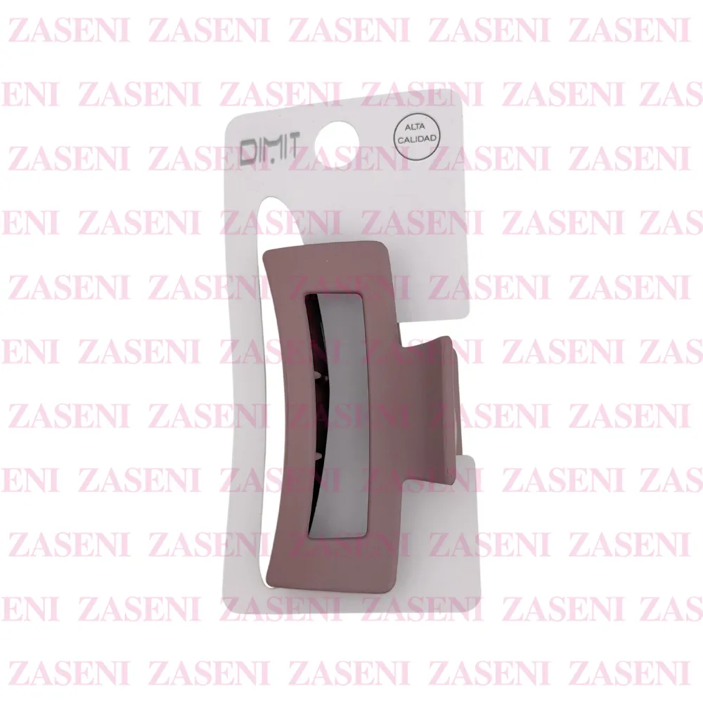 Pinza Pelo Rectangular Mate 1Ud