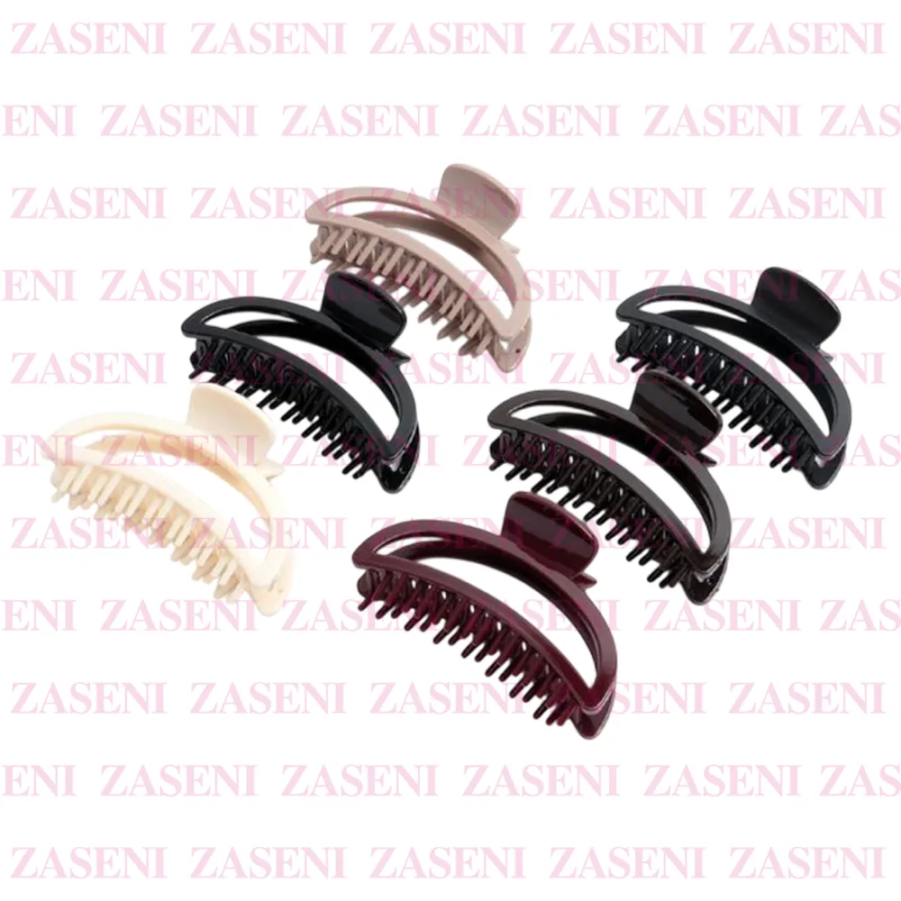 Pinza Pelo Medialuna Grande Colores 1Ud