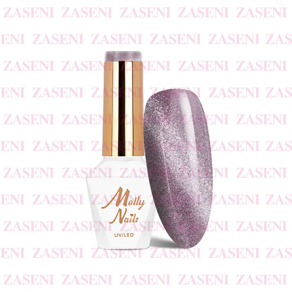 Esmalte Semipermanente Hema Free Ojo De Gato N° 448 Womanity Steel 8ml