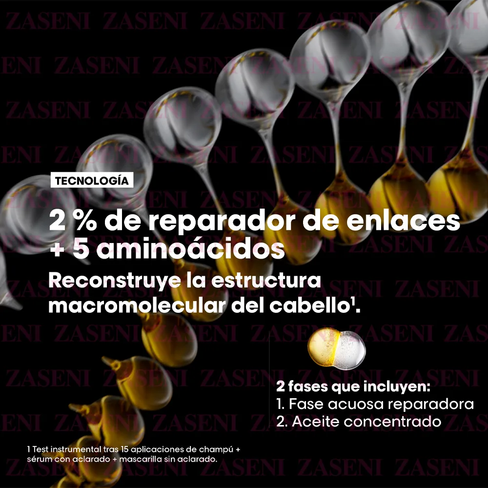 Serie Expert Absolut Repair Molecular Aceite Bifásico Reparador 90ml